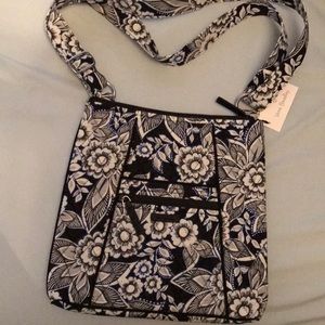 VERA BRADLEY Satchel purse + zip id case + lanyard